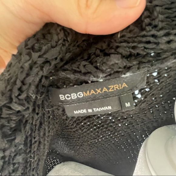 BcbgMaxAzria knit wrap cardigan with ties Medium M - Picture 2 of 5